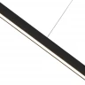 Линейный подвесной светильник Italline IT013-6021 black 3000K