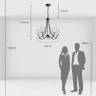 Подвесная люстра MW-Light Альгеро 285012405