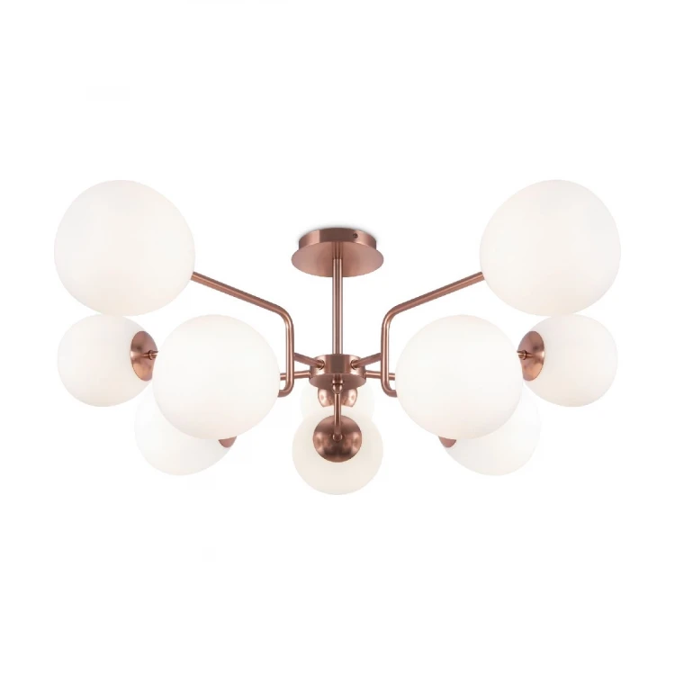 Люстра на штанге Maytoni Erich MOD221PL-10G
