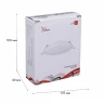 Встраиваемый светильник Reluce 70605-9.0-001OL LED9W WH 4000K