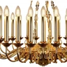 Подвесная люстра iLamp Louvre MD8551-30 GD