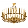 Подвесная люстра iLamp Louvre MD8551-30 GD
