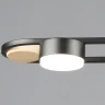 Подвесная люстра Reluce 02760-0.3-04 BK+WOOD GX53
