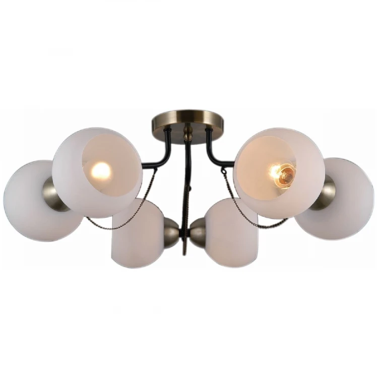 Потолочная люстра Illumico IL0035-6CSQ-79 BK AB