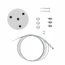 Подвесной светодиодный cветильник Geometria ЭРА Ring SPO-131-W-40K-045 Б0050558