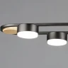 Подвесная люстра Reluce 02760-0.3-06 BK+WOOD GX53