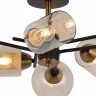 Люстра на штанге Illumico IL8243-6COU-79 BK GD