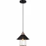 Подвесной светильник Reluce 02501-0.9-01 BK+GD