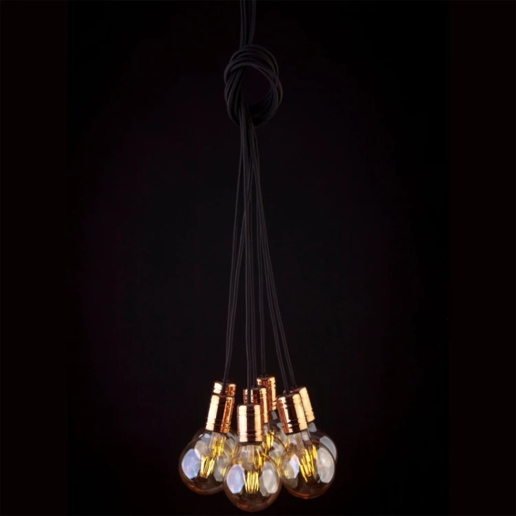 Подвесная люстра Nowodvorski Cable Black/Copper 9746