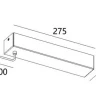 Монтажная коробка Italline Fantom IT010-4023 black