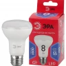 Лампа светодиодная Эра E27 8W 6500K LED R63-8W-865-E27 R Б0045336