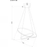 Подвесной светильник Arte Lamp Frodo A2197SP-2BK