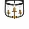 Подвесная люстра Lumina Deco Berling LDP 8024-3 BK+MD