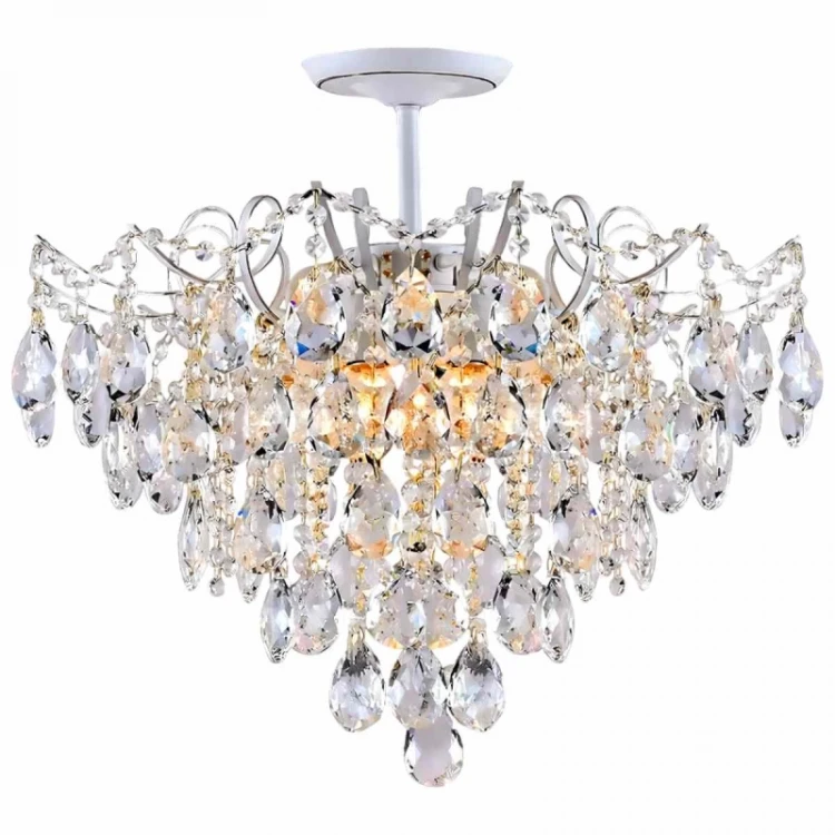 Люстра на штанге Reluce 04058-0.3-06 WH+GOLD PN