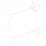 Бра Divinare Malcone 2623/06 AP-9