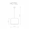 Подвесной светильник Nowodvorski Hotel 9298