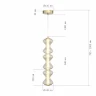 Подвесной светильник ST Luce Spine SL6136.213.01