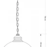 Подвесной светильник Kutek Lido LID-ZW-1 (P)