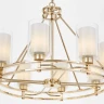Подвесная люстра Lumina Deco Marietta LDP 8025-8 F.GD+WT