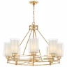 Подвесная люстра Lumina Deco Marietta LDP 8025-8 F.GD+WT