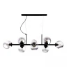 Подвесная люстра Lumina Deco Morretti LDP 7003-8 BK