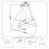 Подвесная люстра Ambrella Light Comfort LineTech FL66324