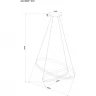 Подвесной светильник Arte Lamp Meridiana A2198SP-2CC
