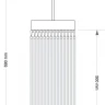 Люстра на штанге Kutek Filago FIL-ZW-4(Z)150/500