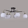 Люстра на штанге Illumico IL0252-6CSQ-79 BK AB