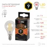Лампа светодиодная Эра E14 9W 2700K F-LED P45-9w-827-E14 Б0047020