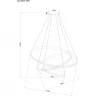 Подвесной светильник Arte Lamp Meridiana A2198SP-3WH