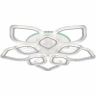 Потолочная люстра Reluce 09827-3.3-5+5A WH (RGB)