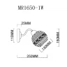 Бра MyFar Frank MR1650-1W