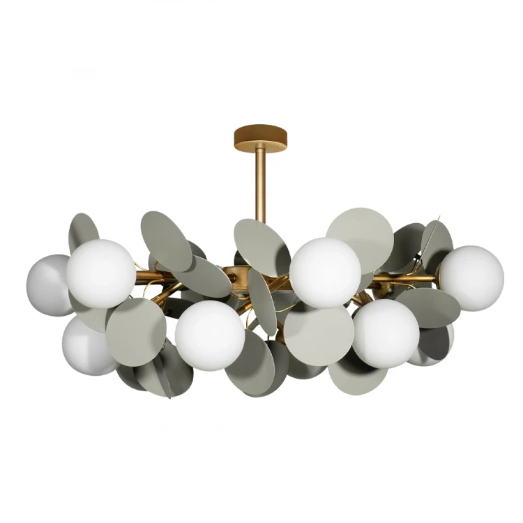 Люстра на штанге Loft IT Matisse 10008/12 Grey