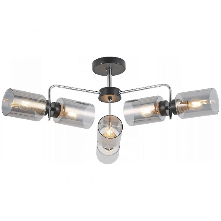 Люстра на штанге Illumico IL8249-6COU-79 BK CR