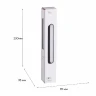 Трековый магнитный светильник Reluce 13001-9.3-001UR magnetic LED12W BK