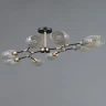Люстра на штанге Illumico IL0272-8CSQ-25 BK AB TRENTO