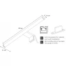 Настенный светильник Arte Lamp Orizzone A2937AP-1WH