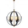 Подвесная люстра Lumina Deco Bergen LDP 1232-6 BK+MD