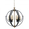Подвесная люстра Lumina Deco Bergen LDP 1232-6 BK+MD