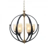 Подвесная люстра Lumina Deco Bergen LDP 1232-6 BK+MD