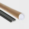 Шинопровод накладной магнитный в тубусе Italline Kreator IT09-9020 black tube