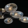Люстра на штанге Illumico IL0285-8CSQ-79 BK AB