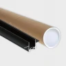 Шинопровод встраиваемый магнитный в тубусе Italline Kreator IT09-9021 black tube