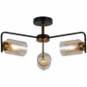Люстра на штанге Illumico IL8248-3COU-79 BK GD