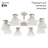 Люстра на штанге Arte Lamp Tyler A1031PL-8WH