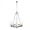 Подвесная люстра Lumina Deco Santini LDP 1220-4 CHR+WT